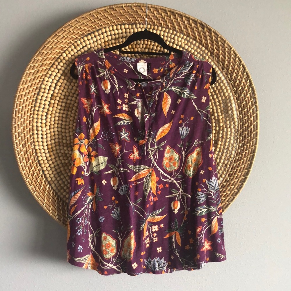 Anthropologie sleeveless Top XL